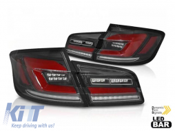 image-73-LED tuning tail light set suitable for BMW 5 Series F10 2010-2016, smoked, left and right