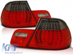 LED tuning tail light set suitable for BMW E46 04.1999-03.2003 convertible, left and right - defective left tail light - ABBMTX6009937