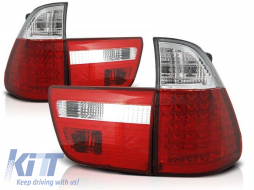 LED tuning tail light set suitable for BMW X5 E53 09.1999-10.2003, left and right - ABTLB6020989