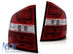 LED tuning tail light set suitable for Skoda OCTAVIA II Combi 03.2004- , left and right - ABTLS6021038