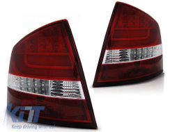 LED tuning tail light set suitable for Skoda OCTAVIA II sedan 03.2004- , left and right - ABTLS6021041