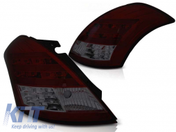 LED tuning tail light set suitable for Suzuki SWIFT IV 2010-, left and right - ABTLS6021032