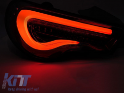 LED tuning tail light set suitable for Toyota GT86 2012-2021 red/white, left and right-image-6237910