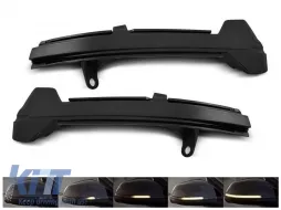 image-17-LED turn signals suitable for side mirrors of BMW 5 Series F10/F11 2013-2016, 5 Series GT F07 2013-2016, 6 Series F12/F13/F06 2014-2018, 7 Series F01 2012-2015