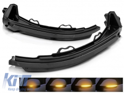 image-15-LED turn signals suitable for side mirrors of Audi A4 B9 after 2015, A5 after 2016