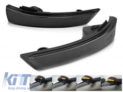 image-18-LED turn signals suitable for side mirrors of Ford Focus MK2 2007-2010, Focus MK3 2011-2018 / MONDEO MK4 2010-2014