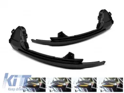 image-14-LED turn signals suitable for side mirrors on Audi A6 C7 sedan/avant/allroad after 2010