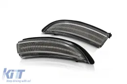 image-19-LED turn signals suitable for side mirrors on Ford Fiesta 2013-2016 with chrome base