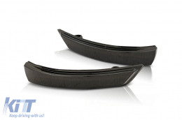 LED turn signals suitable for side mirrors on Ford Focus 2008-2018, Mondeo 2010-2014 with black base - ABFOML6009989