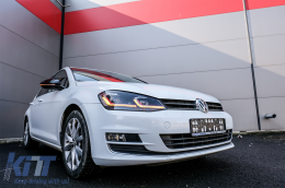 LED Фарове подходящи за VW Golf 7 VII (2012-2017) Facelift G7.5 TFSI Look with Sequential Динамичен Въртящи се светлини-image-6077794