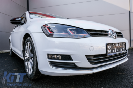 LED Фарове подходящи за VW Golf 7 VII (2012-2017) Facelift G7.5 TFSI Look with Sequential Динамичен Въртящи се светлини-image-6077796