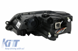 LED Фарове , подходящи за VW Jetta Mk6 VI (2011-2017) TFSI 3D U Bi-Xenon Дизайн-image-6040437