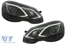 LED Xenon Scheinwerfer für Mercedes E-Klasse W212 Facelift 2013-2016 Upgrade-Typ-image-6082277