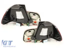 LED Задни светлини подходящи за BMW 3 Series E46 Лимузина 4D (1998-2001) Red Crystal-image-61007