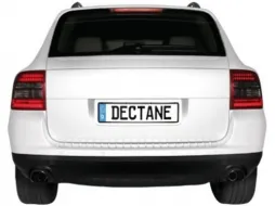 LED Задни светлини подходящи за Porsche Cayenne (2003-2007) Червен дим-image-61814