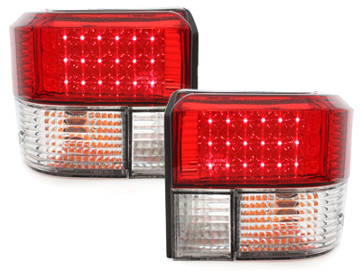 LED Задни светлини подходящи за VW T4 (1990-2003) Crystal Red-image-64245