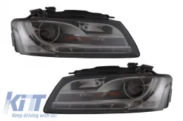 image-5-Фарове с LED дневни светлини подходящи за AUDI A5 07-08г