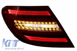 LED Задни светлини подходящи за Mercedes C-Class W204 (2007-2012) Facelift Дизайн-image-6027639