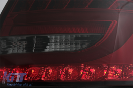 LED Задни светлини подходящи за Audi A6 C6 4F Лимузина (04.2004-2008) Червен дим 7PIN-image-6089396
