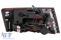 LED Задни светлини подходящи за Audi A6 C6 4F Лимузина (04.2004-2008) Червен дим 7PIN-image-6089402