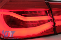Преобразуване на LED Задни светлини в LCI дизайн , подходящи за BMW Серия 3 F30 Pre LCI LCI (2011-2019) Червен Чисто с Динамичен последователни светлини за завиване-image-6024707