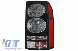 LED Задни светлини , подходящи за Land Rover Discovery III 3 & IV 4 (2004-2016) Черен преобразуване във вид на Facelift-image-6026174