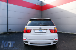 LED Задни светлини подходящи за BMW X5 E70 (2007-2010) Light Bar LCI Facelift Дизайн-image-6078469