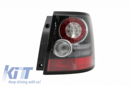 Задна Броня с LED Задни светлини , подходящи за Land Range Rover Спорт L320 (2005-2013) Facelift Автобиографичен дизайн-image-6039995