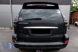 LED Задни светлини подходящи за Toyota Land Cruiser FJ120 (2003-2008) Червен дим-image-6085354