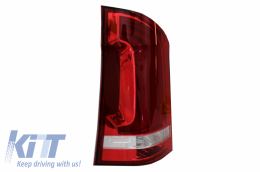 LED Задни светлини подходящи за Mercedes V-Class W447 (2014-2019) Единична Задна врата-image-6051860