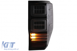 Задни светлини LED подходящи за Ford Ranger (2012-2018) Чисто с последователни Динамичен Въртящи се светлини-image-6068787