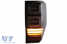 Задни светлини LED подходящи за Ford Ranger (2012-2018) Чисто с последователни Динамичен Въртящи се светлини-image-6068788