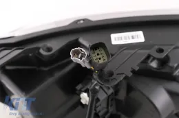 Фарове LED светлинна лента Динамичен начален дисплей, подходящ за Ford Ranger Raptor (2015-2020) LHD изцяло Черен корпус с последователни Динамичен Въртящи се светлини Matrix проектор-image-6078868