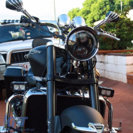 LED Фар за Мотоциклет , подходящи за Honda CB250 CB400 CB500 CB1300 / Hornet 250 / Hornet 600 Hornet 900 / VTR250 VTEC400 75W 7 инча IP67 H4-image-6080584