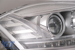 LED Фарове , подходящи за Mercedes S-Class W221 (2005-2009) Facelift Look with Sequential Динамичен Въртящи се светлини-image-6081120