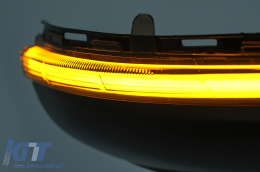 Огледало Динамичен LED мигач подходящ за VW Golf 6 Хечбек (2008-2013) Touran (2010-2015) дим-image-6091269