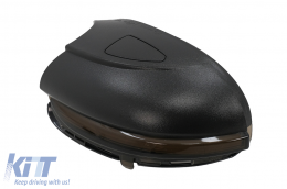 Огледало Динамичен LED мигач подходящ за VW Golf 6 Хечбек (2008-2013) Touran (2010-2015) дим-image-6091270