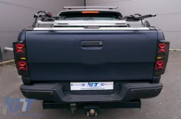 LED Задни светлини , подходящи за Ford Ranger (2012-2018) дим с последователни Динамичен Въртящи се светлини-image-6091955