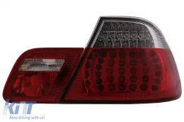LED Задни светлини подходящи за BMW 3 Series E46 Купе Non-Facelift (1999-2003) Червен Чисто-image-6099725