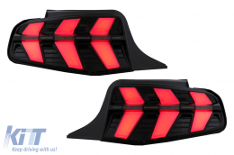 LED задни светлини подходящи за Ford Mustang V Pre-Facelift (2010-2012) Smoke-image-6107283