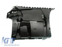 image-12-Left base suitable for rear M tech bumper for BMW 5 Series G30 2017-2020
