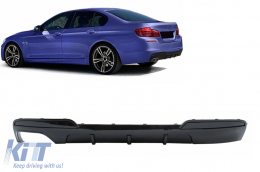 Left Double Outlet Air Diffuser suitable for BMW 5 Series F10 F11 Sedan Touring (2011-2017) M-Performance Design - RDBMF10MPSOCP