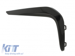 Left eyebrow around DRL light suitable for front M tech bumper for BMW 5 Series G30, G31 2017-2020 - ABBMBX6008448