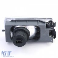 Left fog light with frame suitable for BMW 3 Series E36 1990-1999-image-6211281