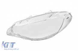 image-9-Left glass suitable for xenon headlight on BMW X6 E71 2008-2014