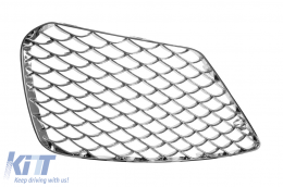 Left grille suitable for A Design front bumper type S65 for Mercedes S-Class W222 2013-2017 - ABMEBX6012045