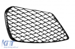 Left grille suitable for A Design front bumper type S63 for Mercedes S-Class W222 2013-2017 - ABMEBX6012058