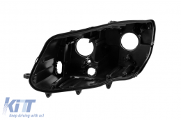 Left halogen headlight housing suitable for Volkswagen Caddy 2010-2015