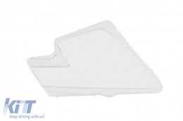 Left headlight glass lens version 1 suitable for Volvo FM, FH 2018-2024 - ABHLV6020374