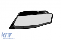 Left headlight glass suitable for Audi A4 2007-2011 - ABAUHL6007920